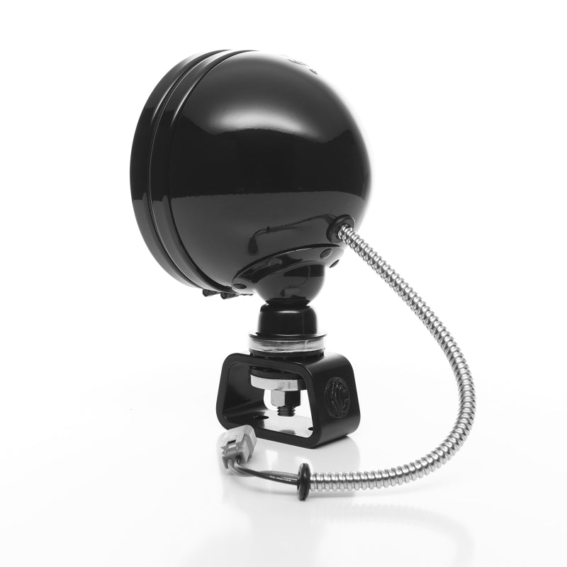 KC HiLiTES Daylighter 6in. Halogen Light 100w Spread Beam (Single) - Black SS KCL1234