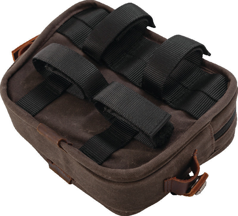 Burly Brand Handlebar Bag - Dark Oak BURB15-1012D