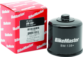 BikeMaster BM-138+ Oil Filter - Black BKM171723