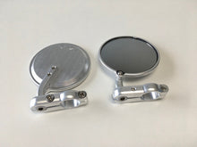 Load image into Gallery viewer, CRG Hindsight Folding 3 in. Round Bar-End Mirror Left - Silver CRGHSLS-201-L