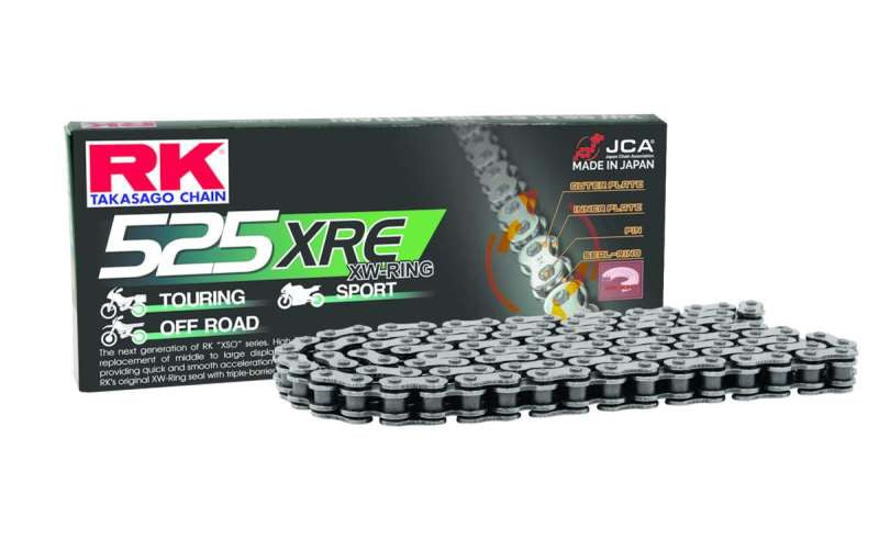 RK Chain 525XRE-122L XW-Ring - Natural RKC525XRE-122