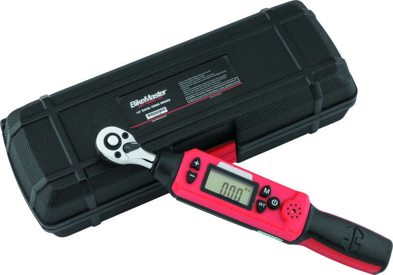 BikeMaster 1/4in Digital Torque Wrench BKM152148