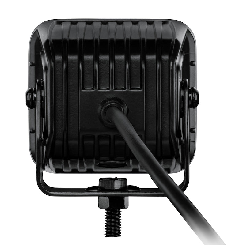 Hella Universal Black Magic 3.2in L.E.D. Cube Kit - Flood Beam HELLA358176811