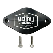 Load image into Gallery viewer, Wehrli 11-16 Chevrolet 6.6L LML Duramax Turbo Resonator Billet Block Off Plate WCFWCF100096
