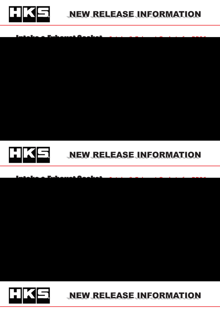 HKS RB26DETT Exhaust Manifold Gasket HKS23009-AK003