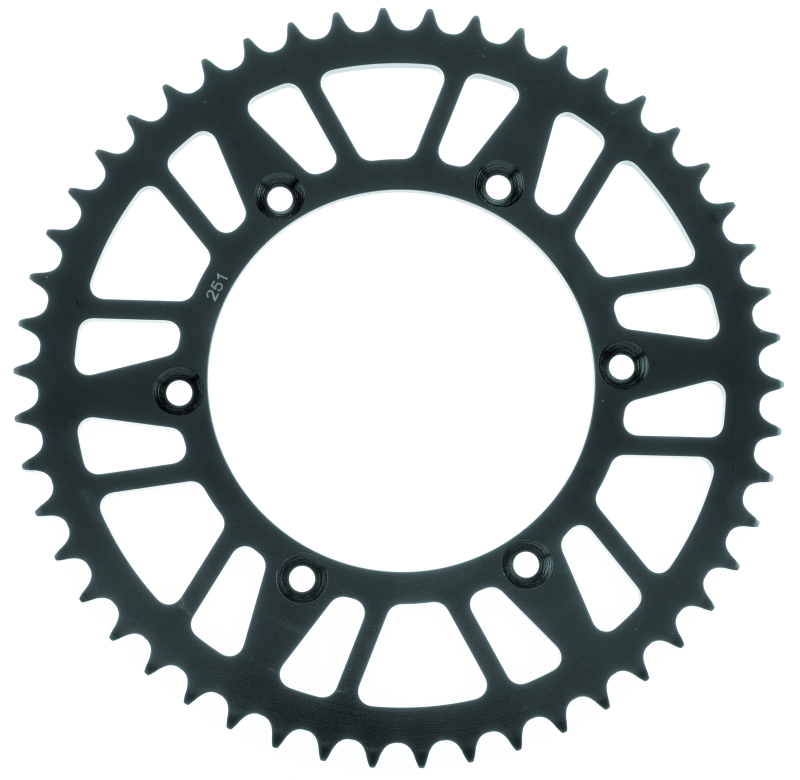 BikeMaster Yamaha Rear Steel Sprocket 520 48T - Black BKM965121