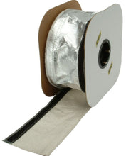 Load image into Gallery viewer, DEI Heat Shroud 2-1/2in x 50ft Spool - Aluminized Sleeving-Hook and Loop Edge DEI93487