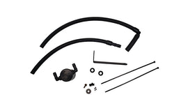 J&L 22-25 Subaru BRZ/GR86 2.4L Passenger Side Oil Separator 3.0 - Black Anodized JLT3117P-B