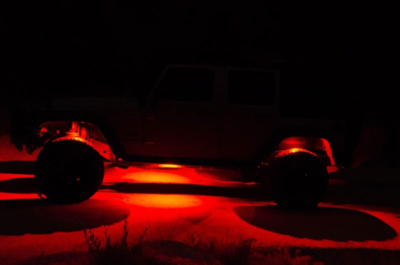 KC HiLiTES C-Series RGB LED Rock Light Kit (Incl. Wiring) - Set of 6 KCL339