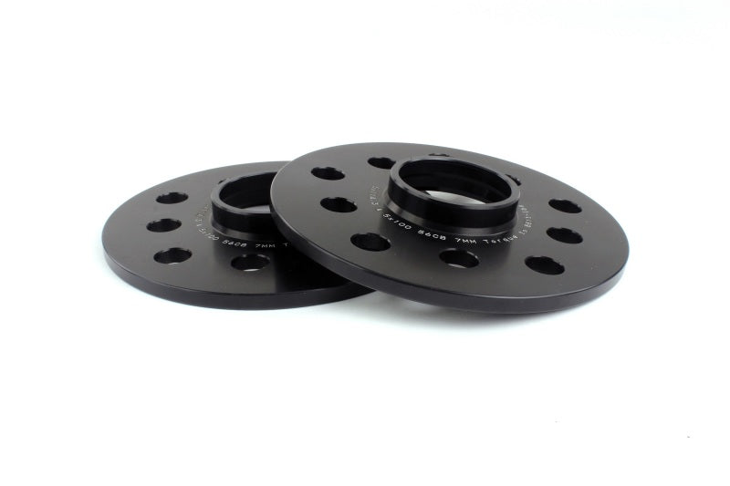 PERRIN Subaru/Toyota/Scion 7mm Wheel Spacers (Slip-On Style With Studs) 5x114.3/5x100 56mm CB - Pair PERPSP-WHL-107BK