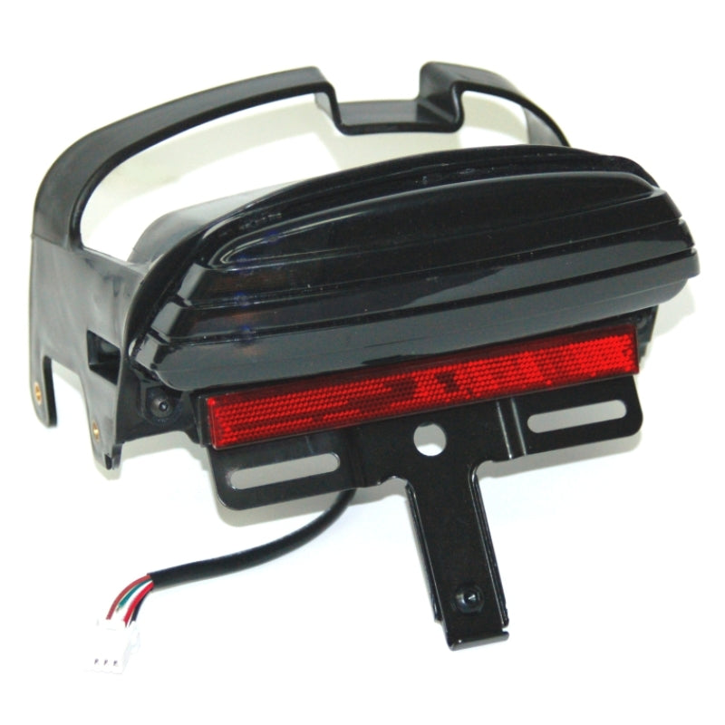 Letric Lighting 08-13 Dyna Fat Bob FXDF Replacement LED Taillight - Smoked LETLLC-DTL-SS