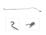 Hood Prop Rod; Stainless; - Drake Muscle E5RZ-16826-S