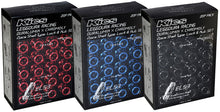 Load image into Gallery viewer, Project Kics Leggdura Racing 53mm EL53 Shell Type Lug Nut 16 Pcs + 4 Locks 12X1.50 Black PJKWEL5311K