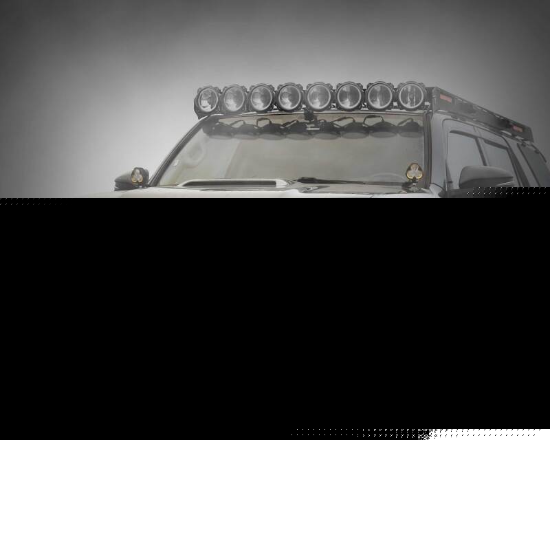 KC HiLiTES 6in. Light Shield for Gravity Pro6 LED Lights (Single) - Clear KCL5118