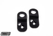 Load image into Gallery viewer, Turbo XS Subaru 02-07 WRX / 04-07 STi Radiator Stay No Hood Prop - Black TXSWS02-RS-BLK-2