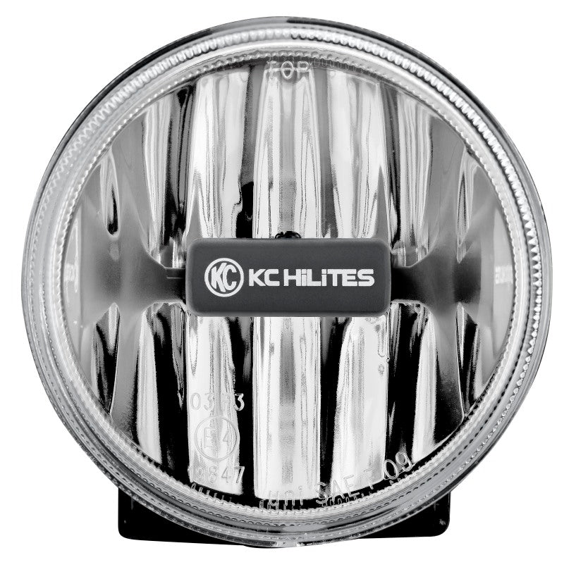 KC HiLiTES 4in. Gravity G4 LED Light 10w SAE/ECE Clear Fog Beam (Single) KCL1493