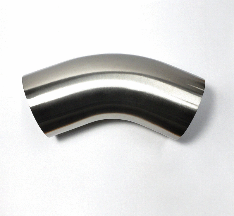 Stainless Bros 2.50in Diameter 1.5D / 3.75in CLR 45 Degree Bend Leg Mandrel Bend STB601-06326-4150