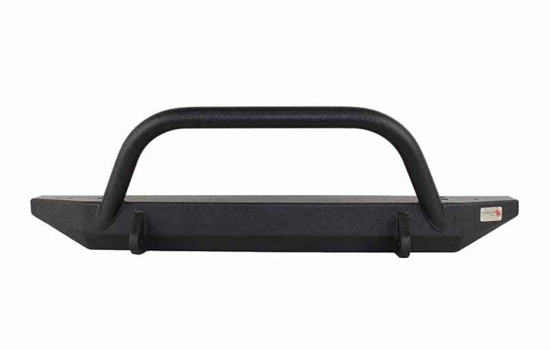Fishbone Offroad 97-06 Jeep Wrangler TJ Rubicon Front Bumper W/Winch Guard - Blk Textured Powdercoat FBOFB22048