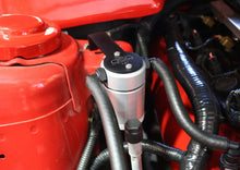 Load image into Gallery viewer, J&amp;L 05-10 Ford Mustang GT/Bullitt/Saleen Passenger Side Oil Separator 3.0 - Clear Anodized JLT3013P-C