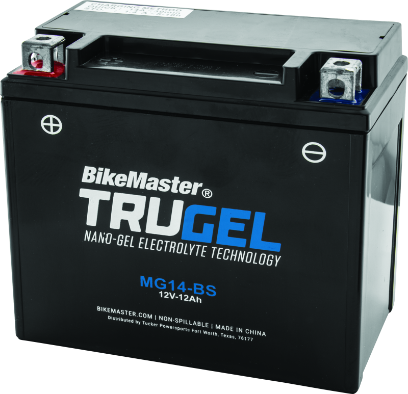 BikeMaster TruGel Battery - MG14-BS BKM780513
