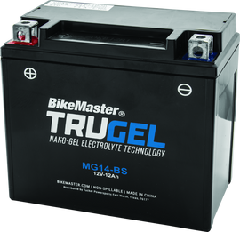 BikeMaster TruGel Battery - MG14-BS BKM780513