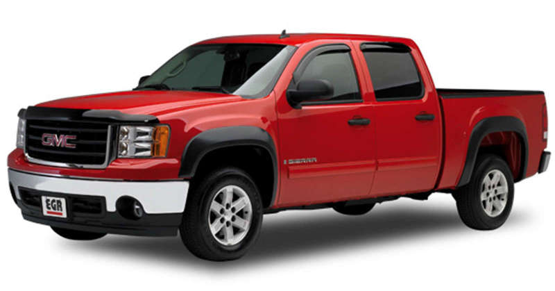 EGR 07-13 GMC Sierra LD 5.8ft Bed Rugged Look Fender Flares - Set (751414) EGR751414