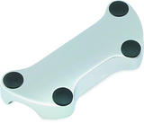Bikers Choice 74-Up Chrome Handlebar Clamp Without Skirt Replaces H-D 56170-83T