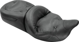 Mustang 08-21 Harley Electra Glide, Rd Glide, Rd King, Str Glide Touring 1PC Seat Regal - Black