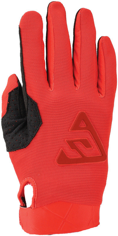 Answer 25 Peak Gloves Black/Red - Large ANS442779