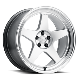 Kansei K12H Knp 18x8.5in / 5x114 BP / 35mm Offset / 73.1mm Bore - Hyper Silver Wheel KANK12H-188512+35