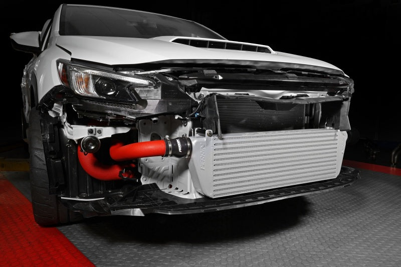 PERRIN 22-25 Subaru WRX Front Mount Intercooler Kit (Red Tubes & Silver Core) PERPSP-ITR-441SL/RD