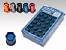 Load image into Gallery viewer, Rays Dura-Nut L42 Straight Type 14x1.50 Lug Nut Set 16 Lug 4 Lock Set - Gun Metallic RAYWDURA4214150G