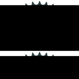 BikeMaster Honda Rear Steel Sprocket 520 33T - Black BKM965127