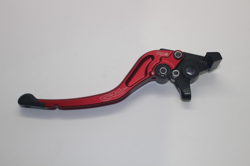 CRG 05-06 Kawasaki ZX6R/ RR/ 04-20 Suzuki GSXR600-1000R/ 06-17 Triumph Brake Lever -Std Red CRG2RN-511-T-R