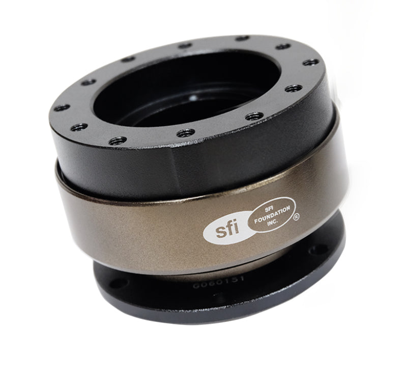 NRG Quick Release Gen 2.0 - Black Body / Chrome Ring SFI Spec 42.1 NRGSRK-200-1BK