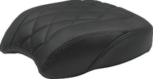 Load image into Gallery viewer, Mustang 97-21 Harley Touring Sissy Bar Pad (12 inch x 9 inch) Diamond Stitch- Black
