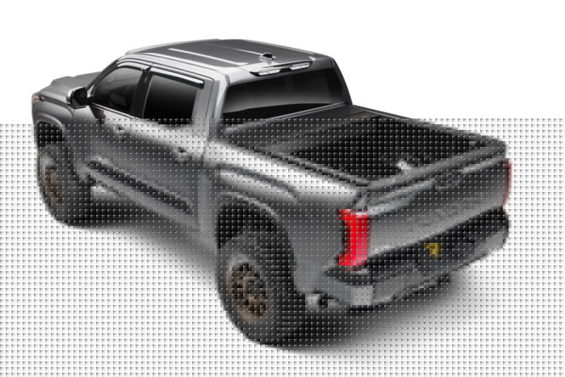 Retrax 2024 Ford Ranger (5ft Bed) EQ Electric Retractable Tonneau Cover w/ T-Slot Rails RTXEQ0338