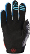 Load image into Gallery viewer, Answer 25 Aerlite Drip Gloves Black/White/Rainbow Youth - Large ANS442834