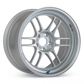 Enkei RPF1RS 18x10.5 5x114.3 0mm Offset 75mm Bore Silver Wheel ENK37981056500SP
