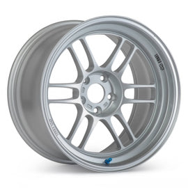 Enkei RPF1RS 18x10.5 5x114.3 10mm Offset 75mm Bore Silver Wheel ENK37981056510SP
