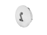 Center Hub Cap; Chrome w/Cobra; - Drake Muscle F1ZZ-1130-C
