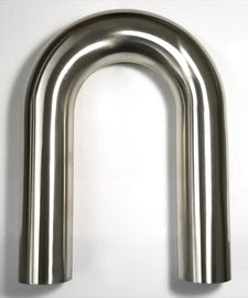 Stainless Bros 3in Diameter 1.5D / 4.5in CLR 180 Degree Bend 6in Leg / 6in Leg Mandrel Bend STB601-07696-1150
