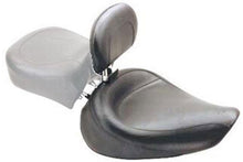Load image into Gallery viewer, Mustang 91-05 Harley Dyna Wide Touring Solo Seat w/Driver Backrest - Black