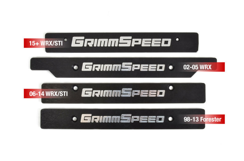 GrimmSpeed 06-14 Subaru Impreza/WRX/STi License Plate Delete Plate GRM094079