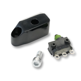 Performance Machine Brake Light/Clutch Kill Switch Kit - Black Ano PFM0062-2942-B