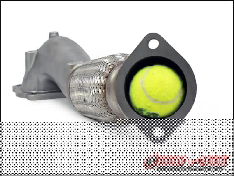 AMS Performance 08-15 Mitsubishi EVO X Widemouth Downpipe w/Turbo Outlet Pipe AMSAMS.04.05.0001-1