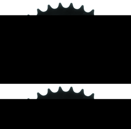 BikeMaster Suzuki Rear Steel Sprocket 420 33T - Black BKM965020