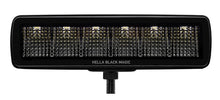 Load image into Gallery viewer, Hella Universal Black Magic 6 L.E.D. Mini Light Bar - Flood Beam HELLA358176201