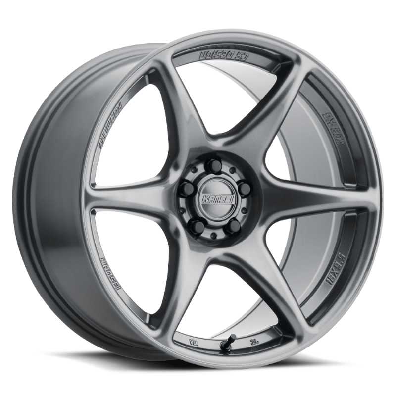 Kansei K11G Tandem 19x9.5in / 5x114.3 BP / 22mm Offset / 73.1mm Bore - Gunmetal Wheel KANK11G-199512+22