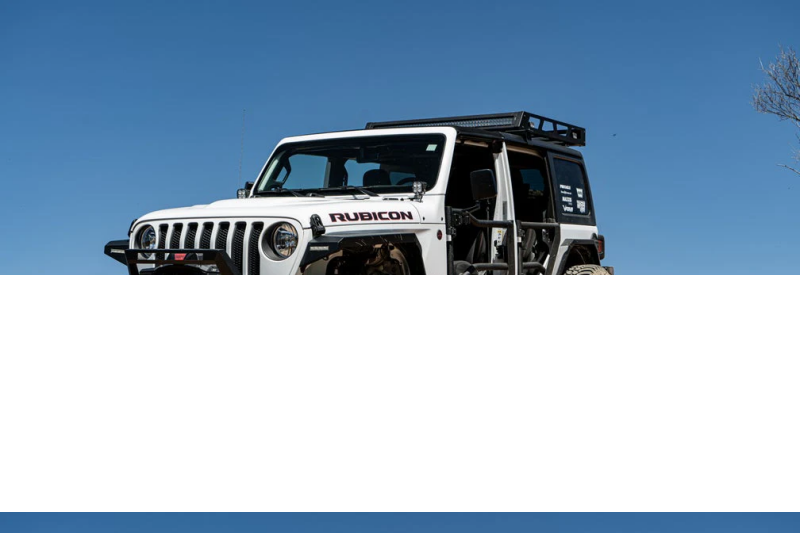 Body Armor 4x4 2018+ Jeep Wrangler JL Gladiator JT Tube Doors Front Pair BODJL-6154